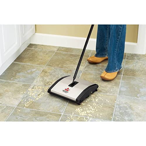 Natural Sweep Carpet and Floor Sweeper with Dual Brush Rotating System, 4.2 lb. A539320