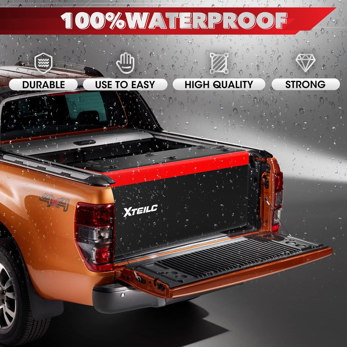 Cargo Carrier Bag with Support Frame and 8 Reinforced Straps H6680