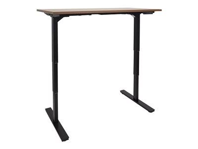Espresso/Black Electric Sit-Stand Desk O702