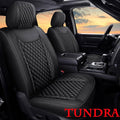 Black Waterproof Leather Car Seat Covers Full Set E5193