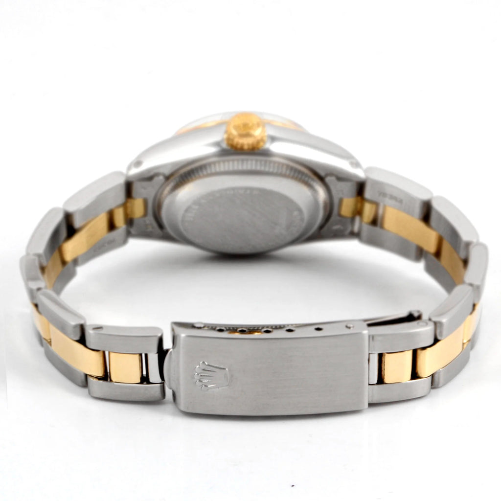 Pre-Owned Ladies 26mm Datejust Wristwatch Champagne Diamond R469