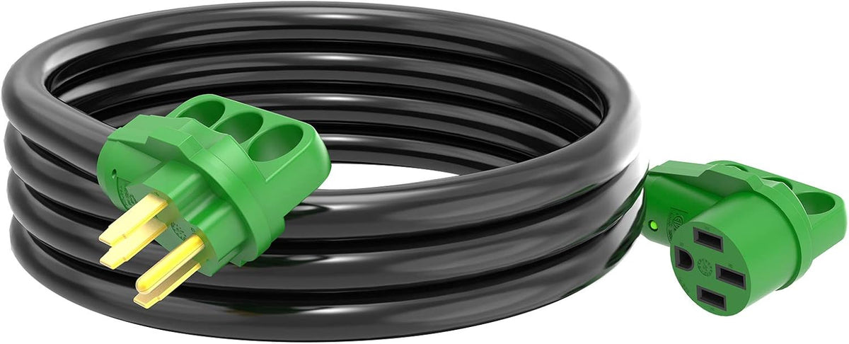 50 Amp 50 Feet RV Power Extension Cord with LED Power Indicator and Cord Organizer M287328