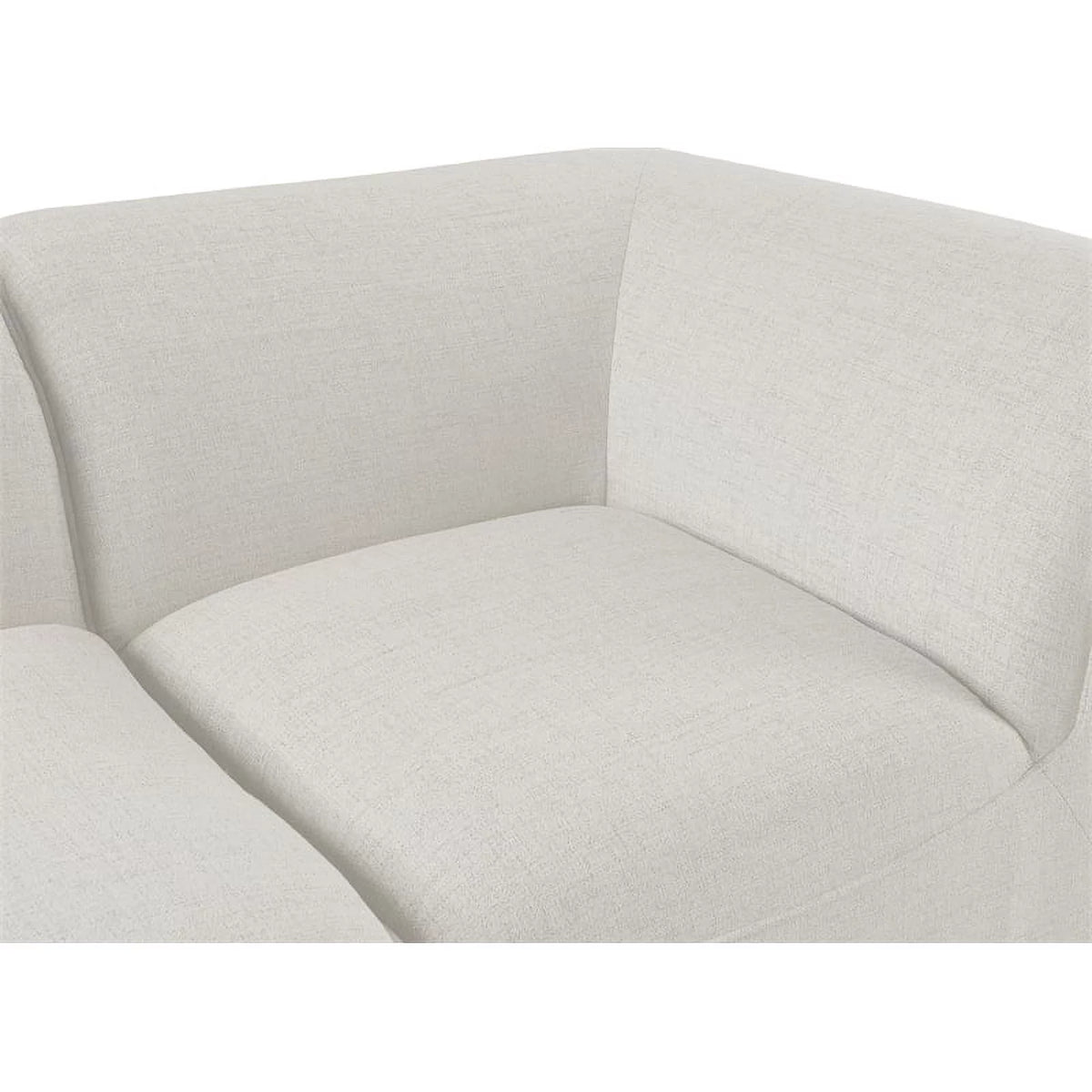 Cream Linen Textured Modular Sofa U647500
