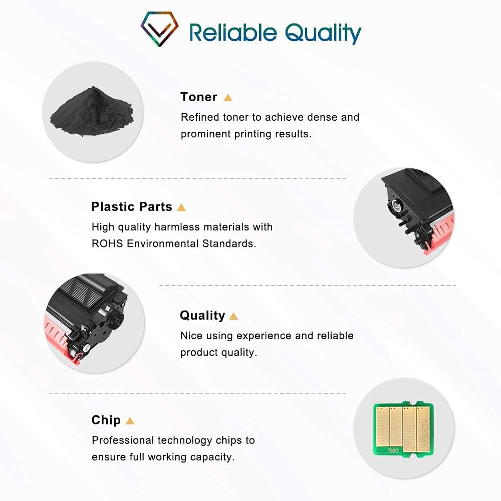 Compatible Toner Cartridge Replacement for Brother TN880 Black Ink 4Pack M149
