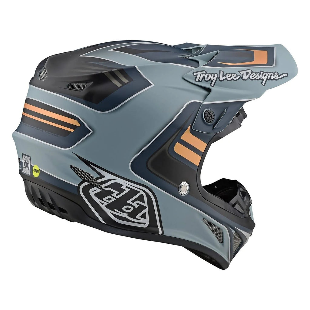 Composite Flash Gray Silver Helmet T284