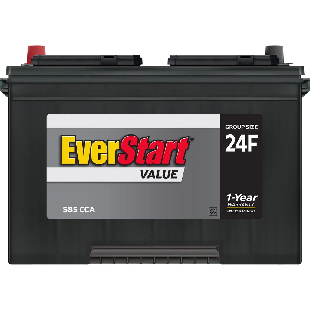 Lead Acid Automotive Battery Group Size 24F 12 Volt 585 CCA H30110