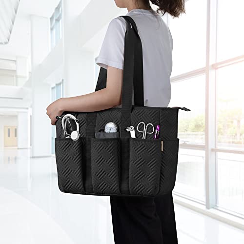 Black Nurse Tote Bag O2956