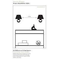 Polished Nickel Task Sconce U499406