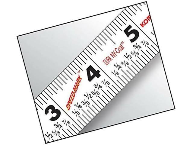 25 ft x 1 in White Speed Mark Tape Measure 4-Pack F99086