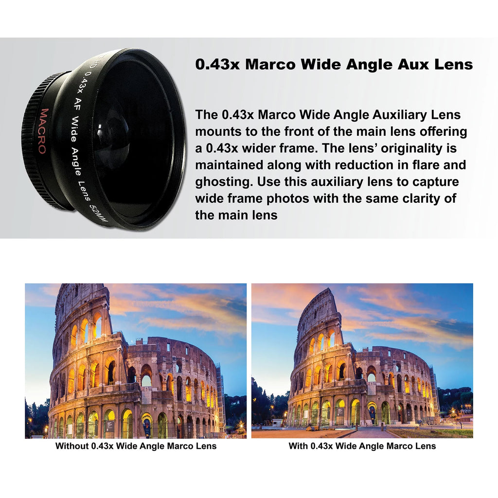 Black Mirrorless Camera with 16-50mm Lens Q189