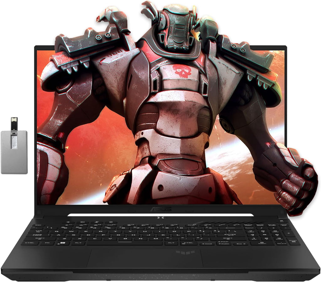 16'' FHD 165Hz Gaming Laptop, AMD Ryzen 7, Radeon RX7600S, 16GB DDR5 RAM, 512GB PCIe SSD, Black, Win 11 Pro F3495