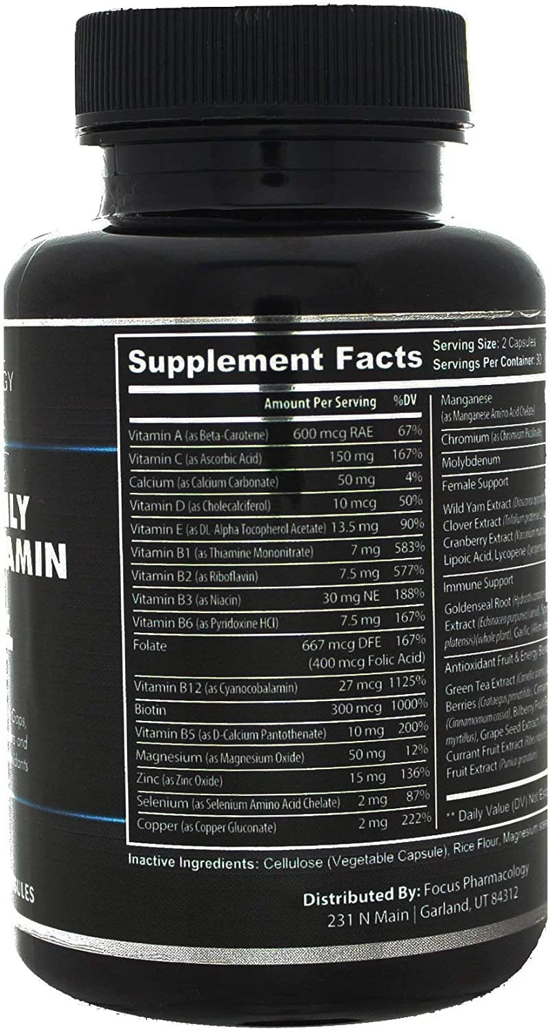 Women's Daily Super Multi-Vitamin 180 Ct H169