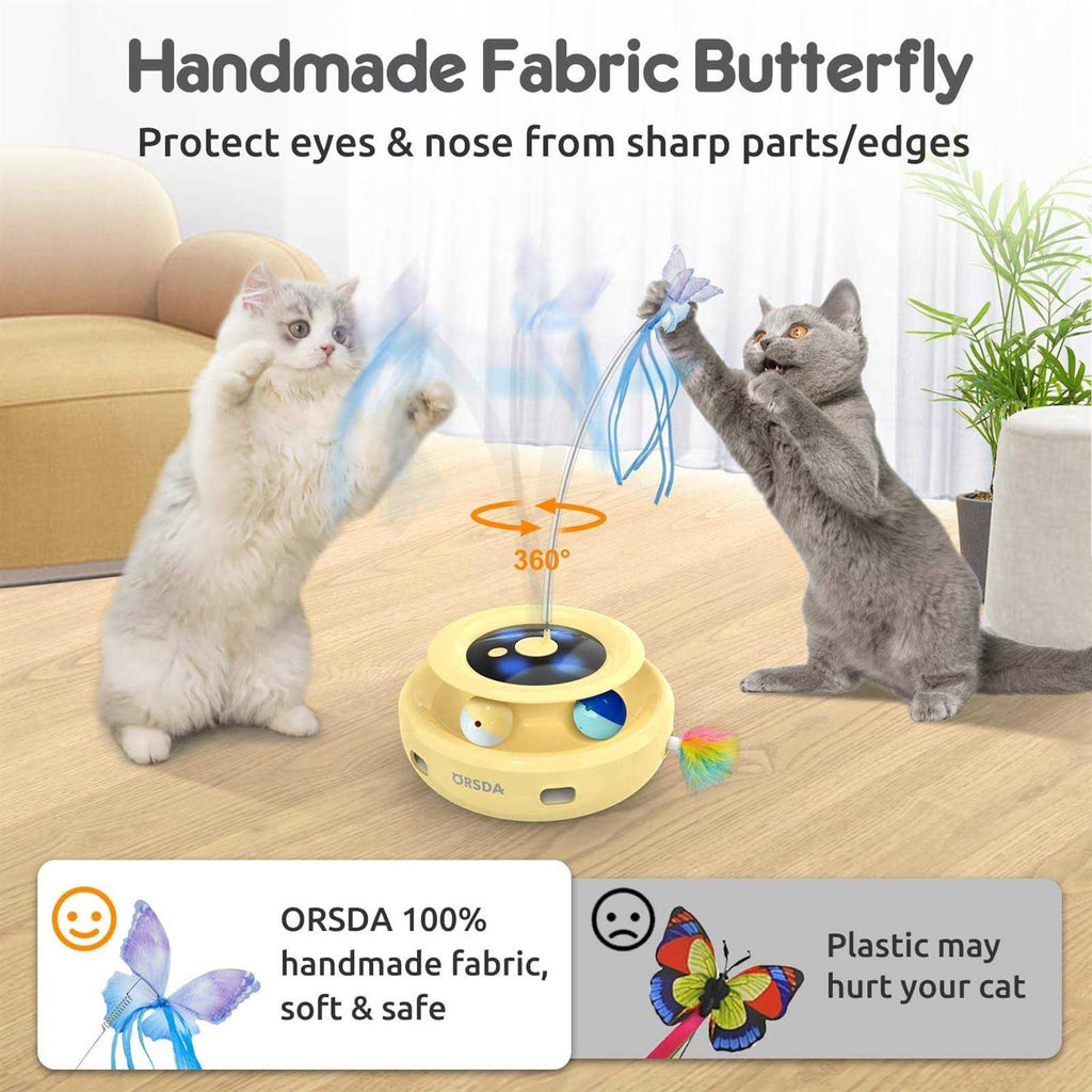 3-in-1 Rechargeable Interactive Cat Toys P703