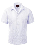 Men's Short Sleeve Button-Up Casual Shirt H250