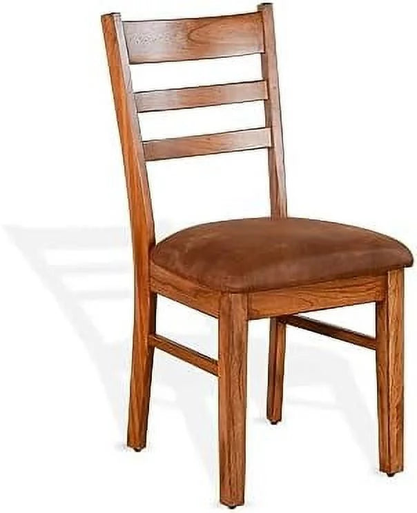37" Ladderback Chair with Cushion Seat I772351