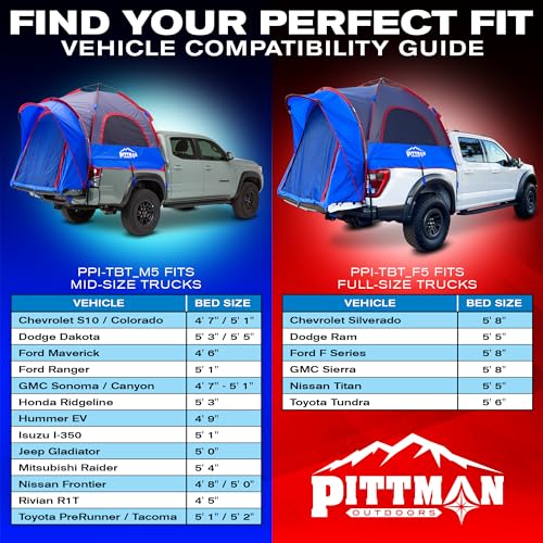 Truck Bed Tent with EZ up Mechanism U408