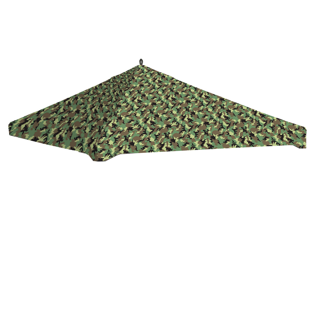 Camo Green Replacement Canopy Top Cover for 10' x 12' Gazebo Z9984