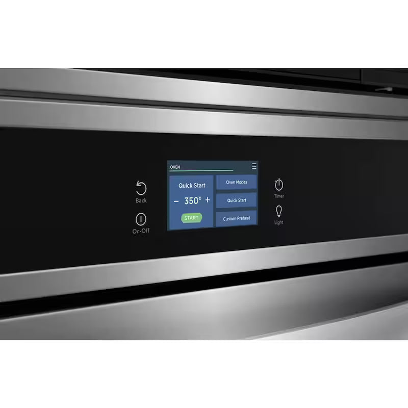 Electric Wall Oven with Built-In Microwave in Stainless Steel V9634