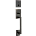 Venetian Bronze Single Cylinder Keyed Entry Handleset with SmartKey L8207