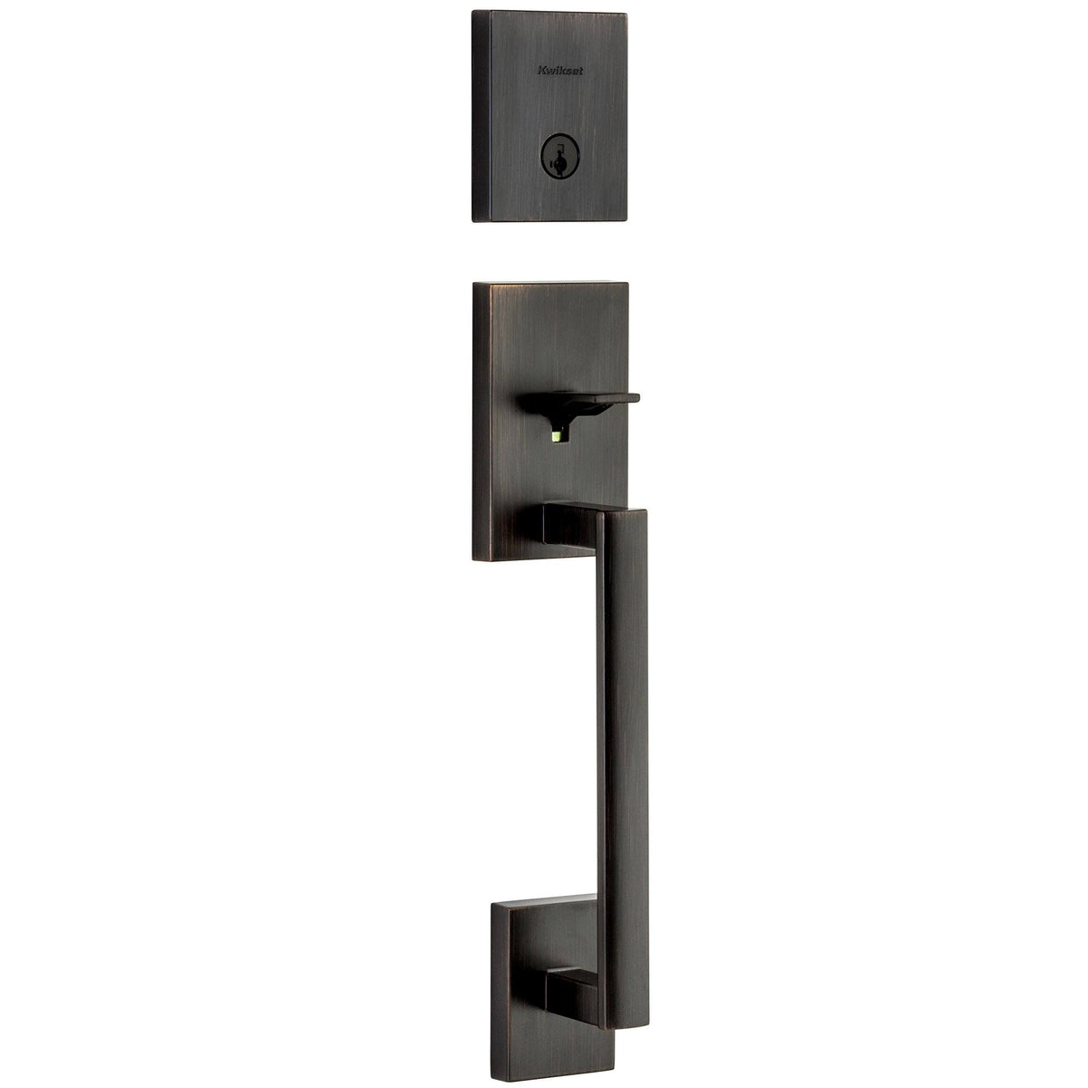 Venetian Bronze Single Cylinder Keyed Entry Handleset with SmartKey L8207