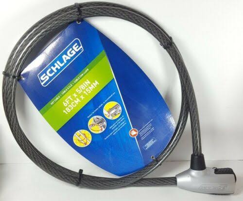 Locking Cable 5/8 in. x 6' I609