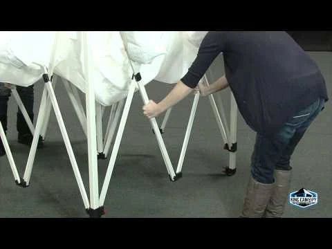 10x10 Instant Pop Up Canopy Tent with Black Cover M3455