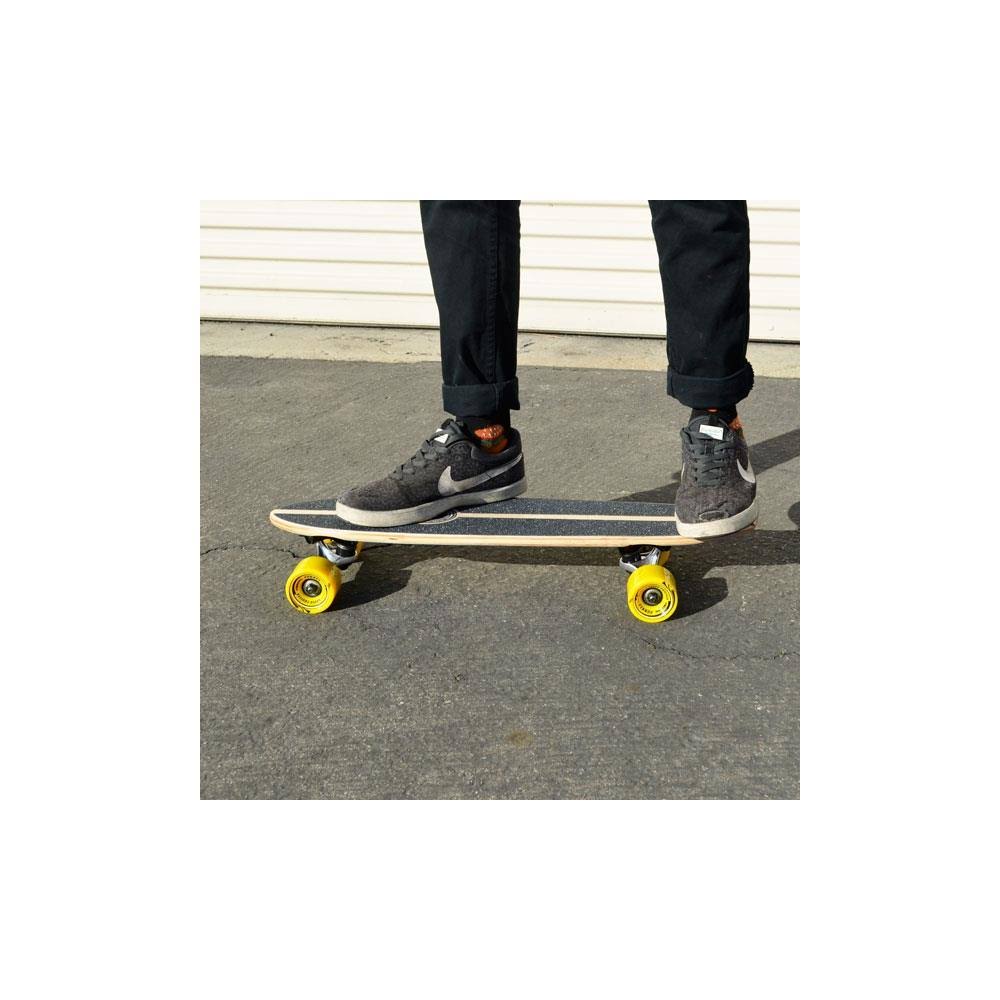 Black Complete Micro Cruiser Skateboard T102