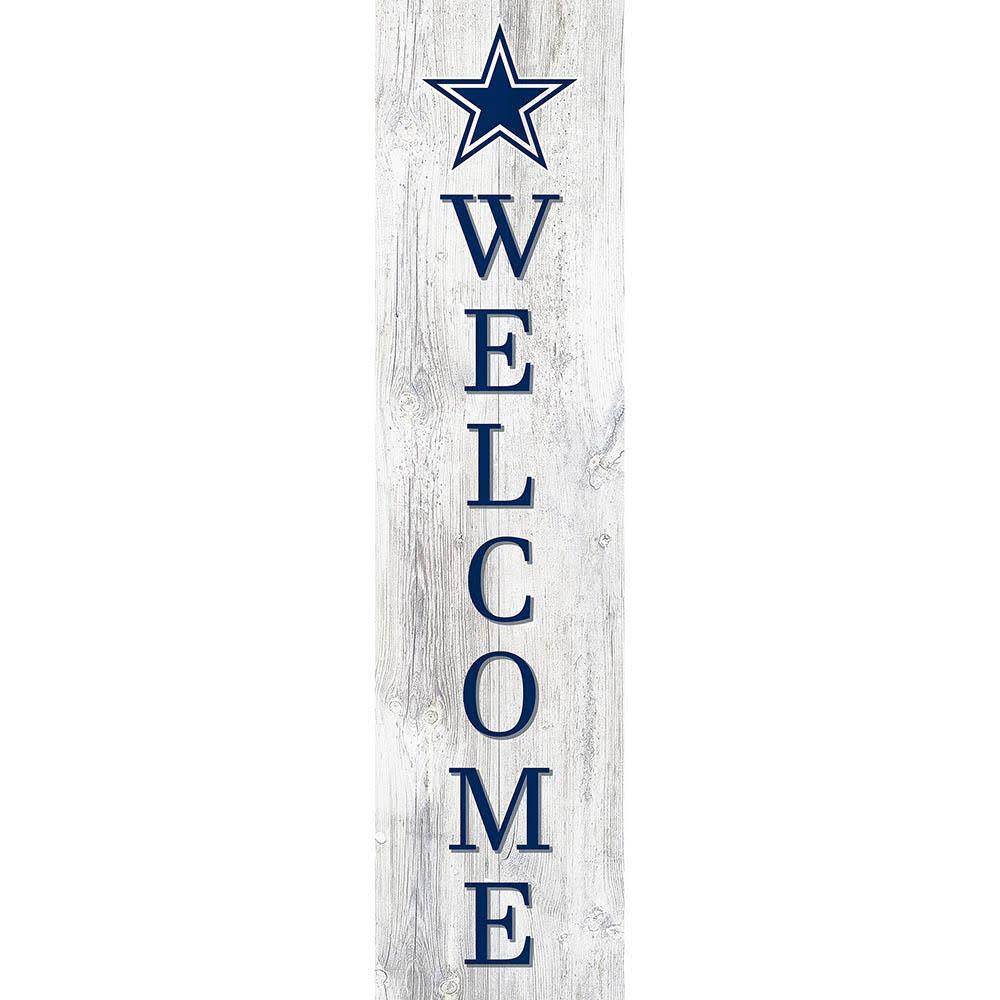 Dallas Cowboys 48-in Welcome Leaner Y14252