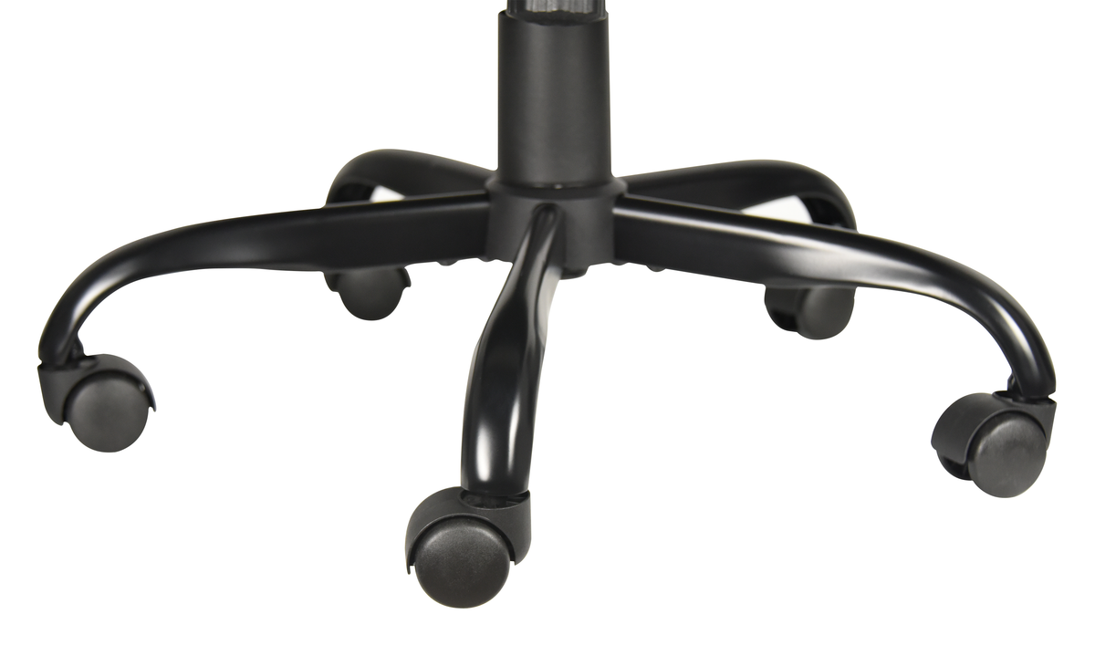Black PU Leather Adjustable Swivel Office Desk Chair G21685