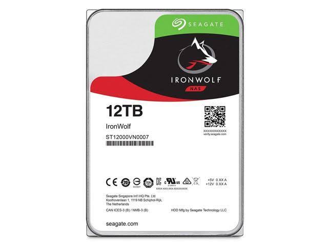 12 TB Internal HDD - SATA 6Gb/s - 7,200 rpm P771