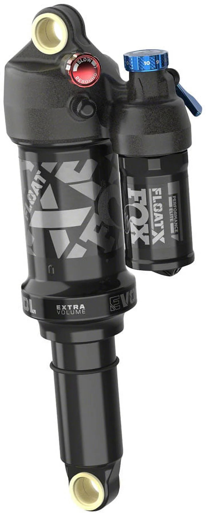 Rear Shock - Metric, 230 x 65 mm, EVOL LV, 2-Position Lever, Black Anodized K637817