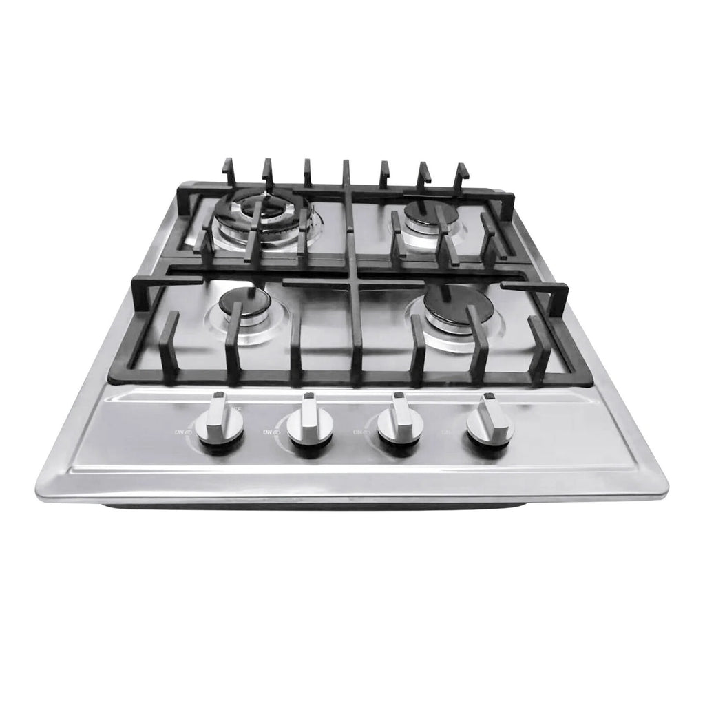 Stainless Steel 4-Burner Built-In Gas Cooktop F500