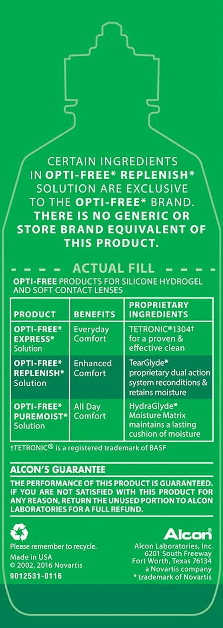 Disinfecting Contact Lens Liquid Solution, 10 fl oz A192