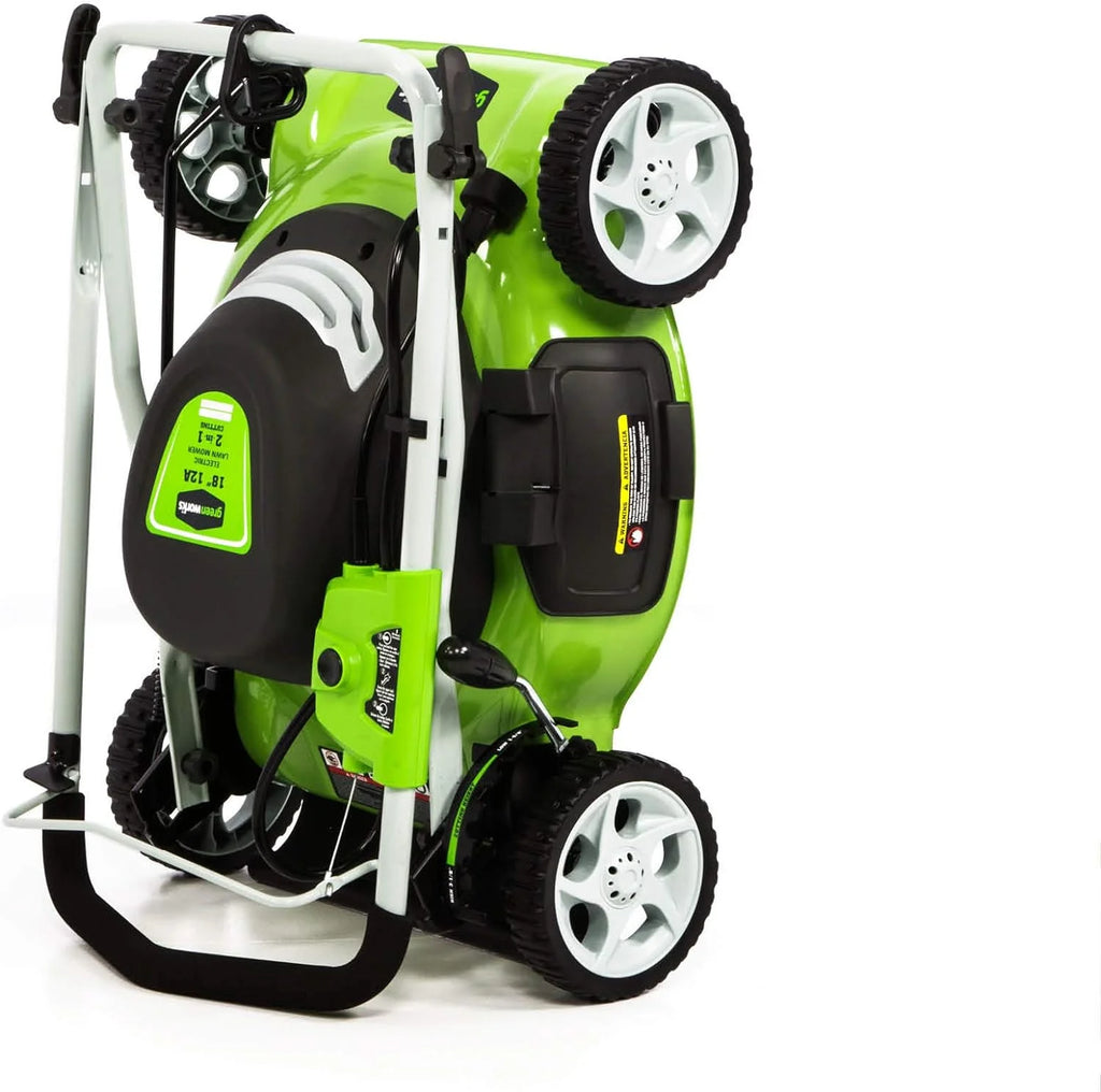 18 Corded Electric 12 Amp Push Lawn Mower B4912