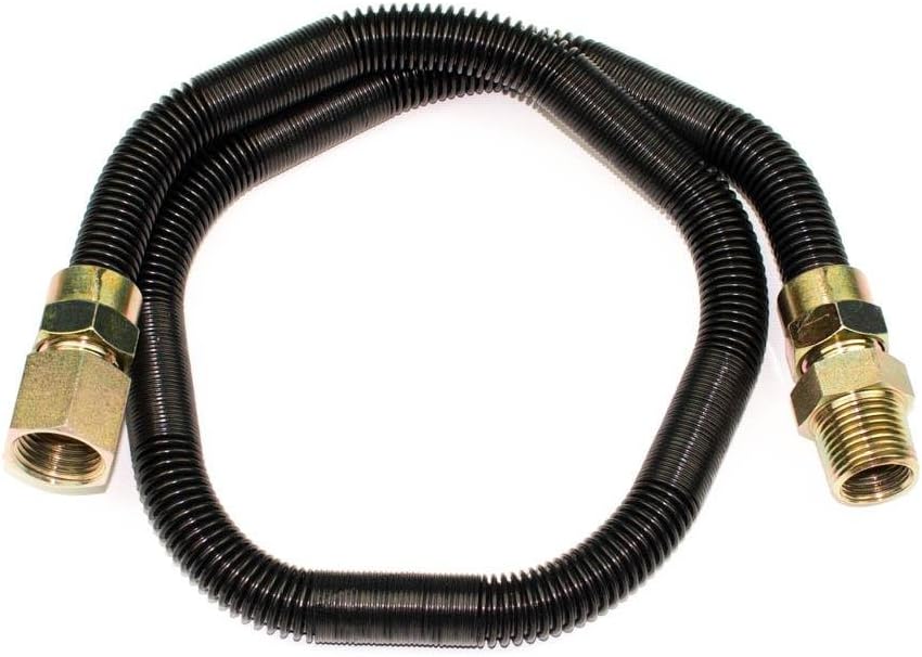 Black Non-Whistle Gas Flex Line I373