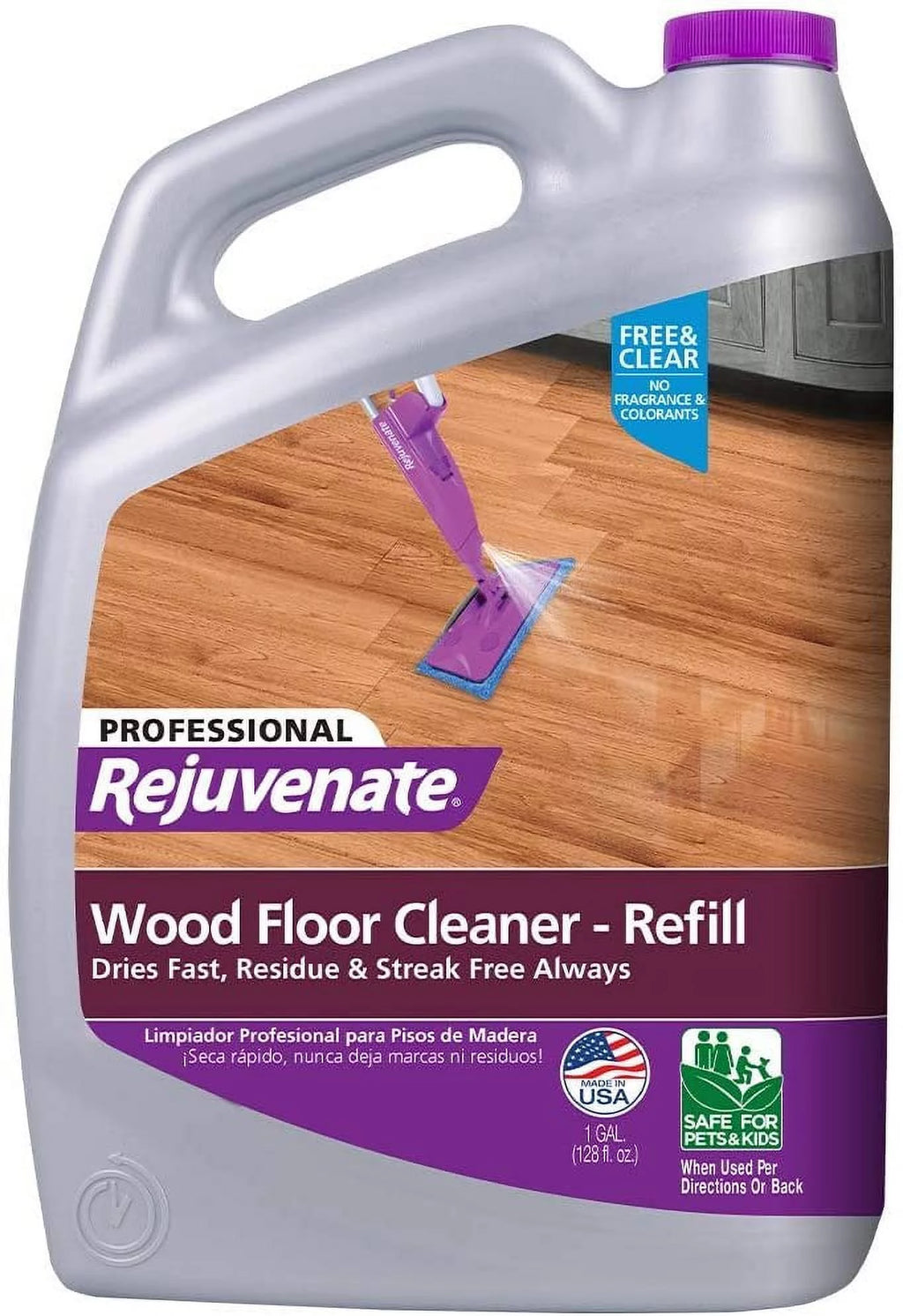 Hardwood Floor Cleaner Streak-Free Formula 128oz O7676