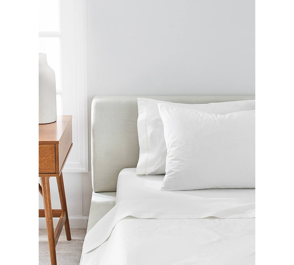White Washed Percale California King Sheet Set C834731