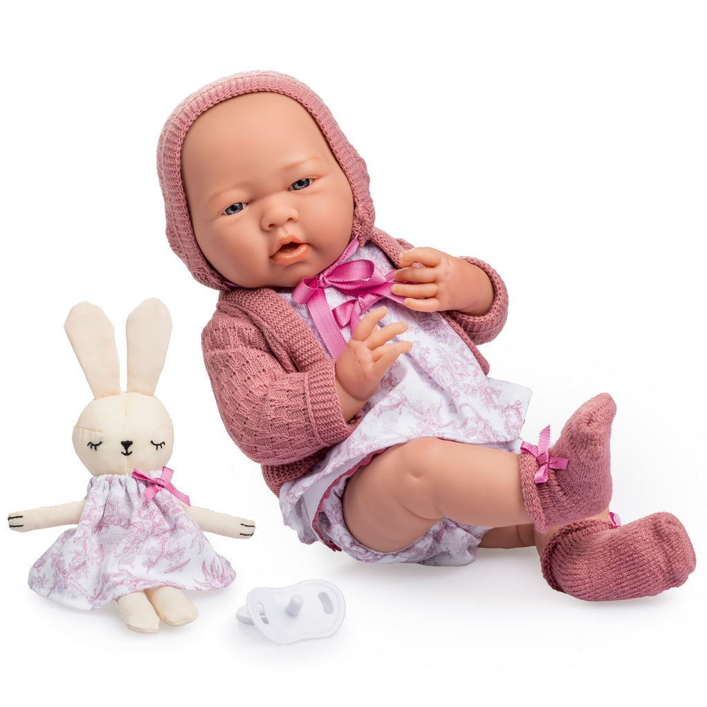15 in. All-Vinyl Baby Doll Set with Accessories B86032