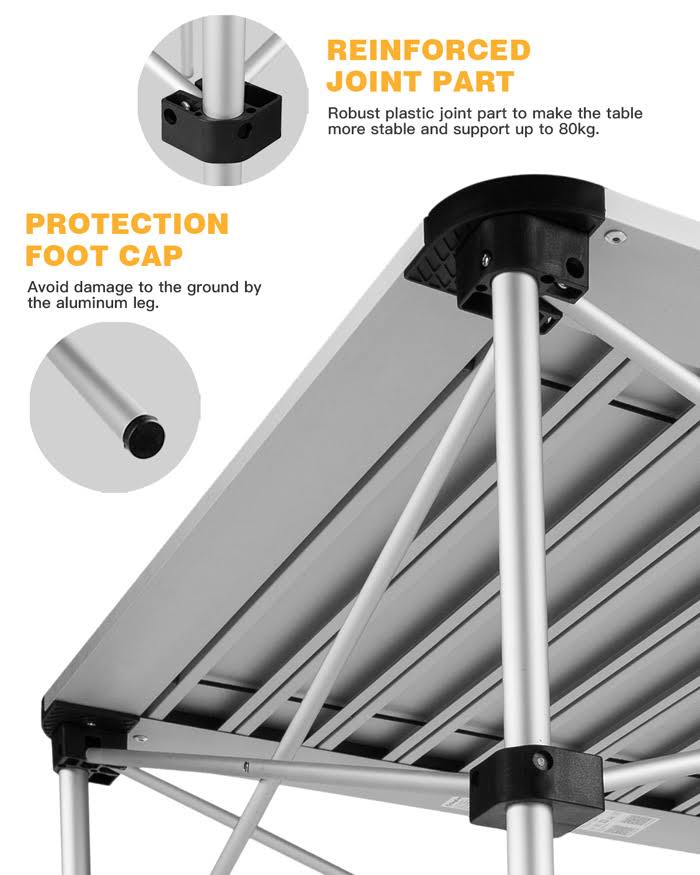 Aluminum Folding Table W648