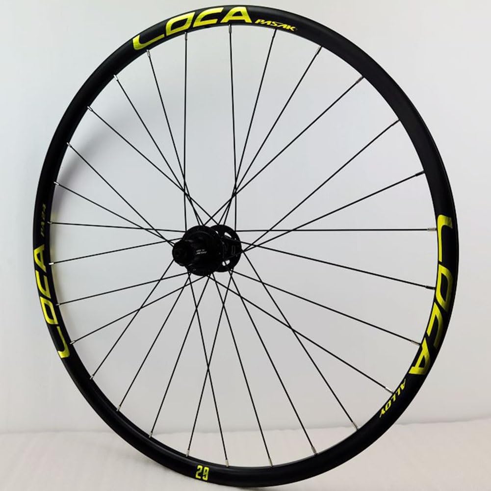26/27.5/29 Inch Mountain Bike Wheelset Center Lock Disc Brake Quick Release Aluminum Alloy Rim Front and Rear Wheels 28 Holes V1599