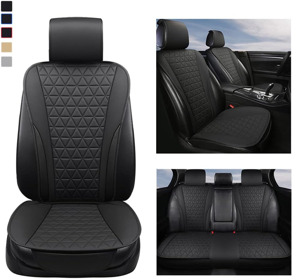 Leather Car Seat Covers Full Set T65931
