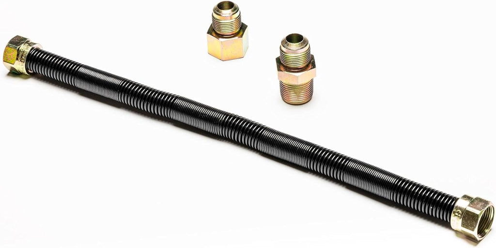 Black Non-Whistle Gas Flex Line I373
