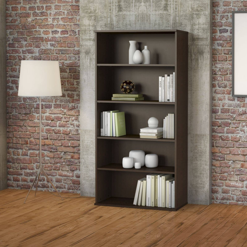 Natural Maple 5 Shelf Bookcase X376