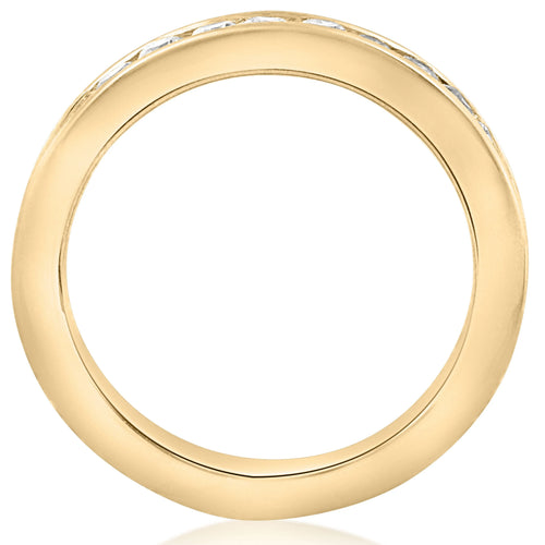 14K Yellow Gold Diamond Eternity Ring U51464