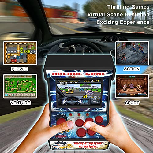 Handheld Game Console Retro Mini Arcade Machine 2.8 Inches F4754