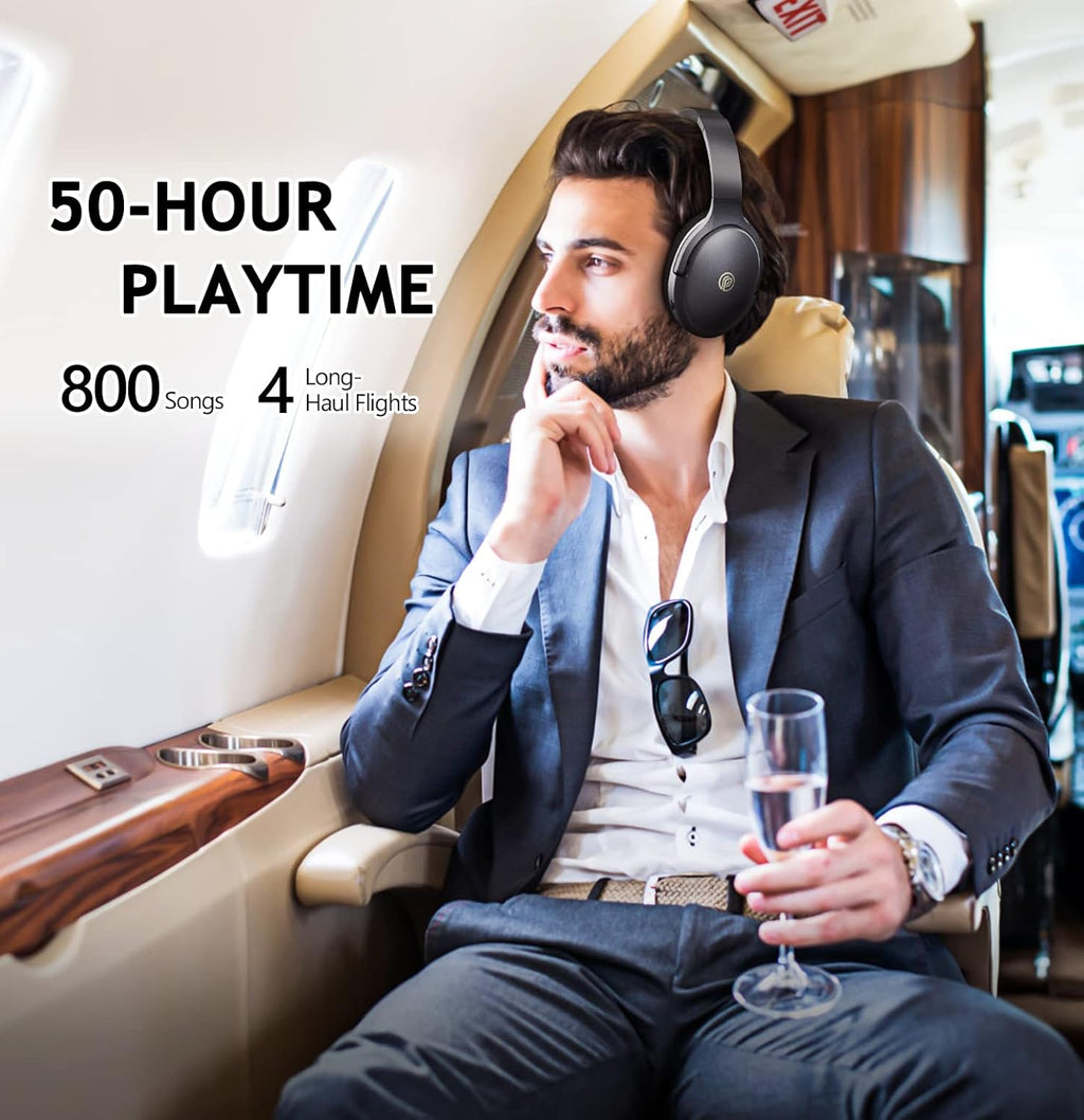 Wireless Over-ear Bluetooth Headphones with Microphone, Pack of 2 G97563