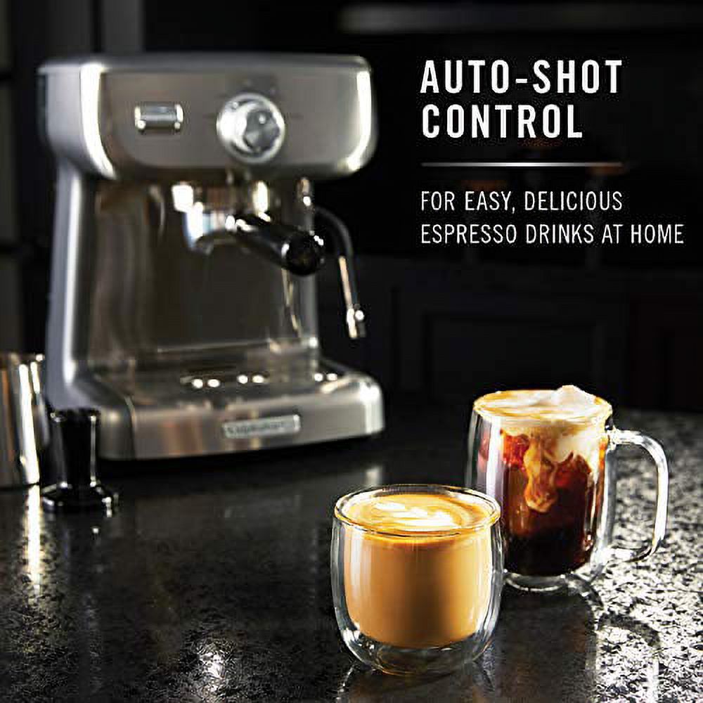 Stainless Espresso Machine with Steam Wand I4993