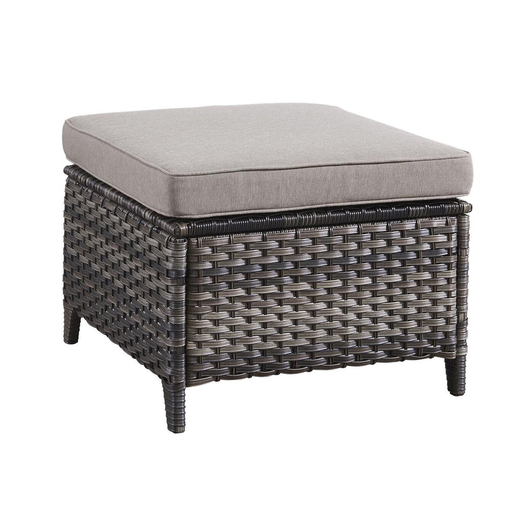 Rattan Wicker Sectional Sofa Set with Ottomans C933835