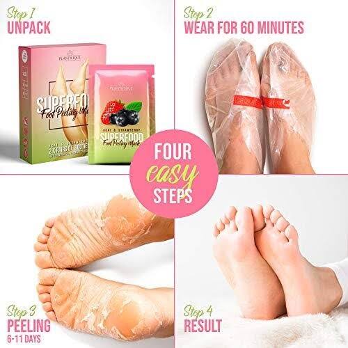 Dermatologist Tested Foot Exfoliator Peeling Scrub R7348