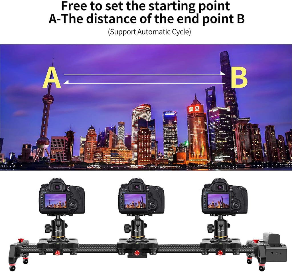 31 APP Control Carbon Fiber Camera Slider N429657